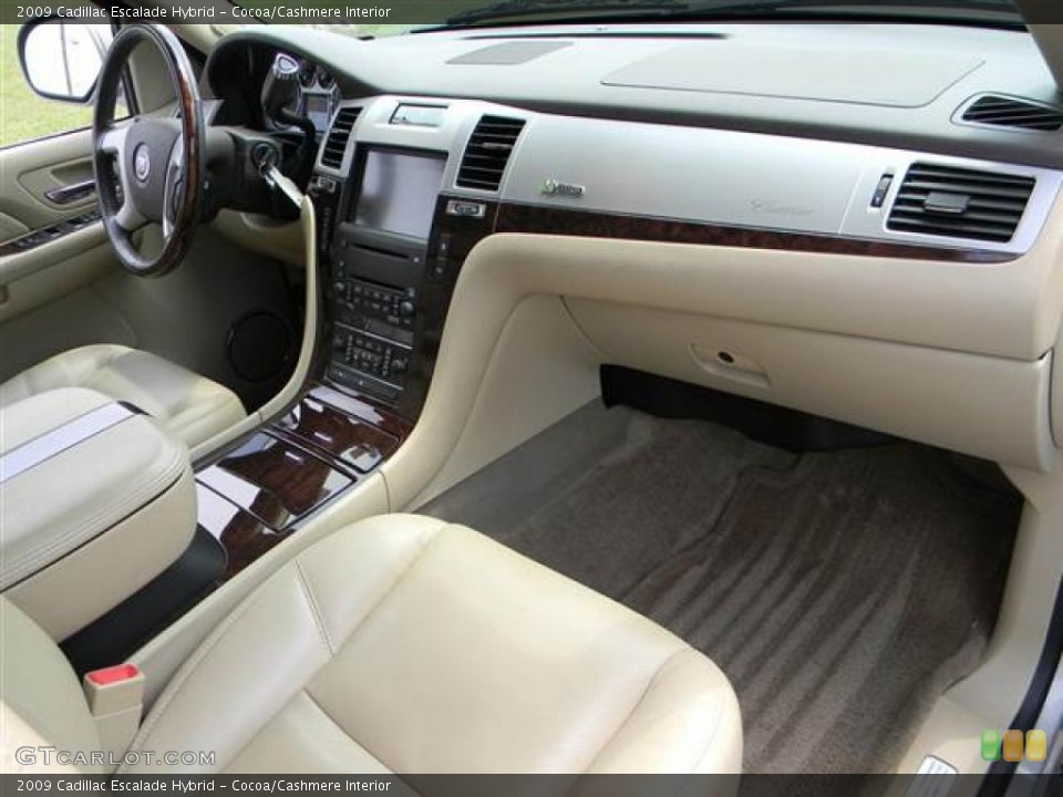 Cocoa/Cashmere Interior Dashboard for the 2009 Cadillac Escalade Hybrid #68485279