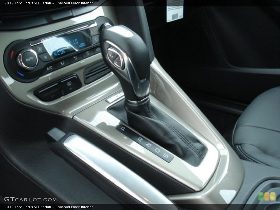 Charcoal Black Interior Transmission for the 2012 Ford Focus SEL Sedan #68488258