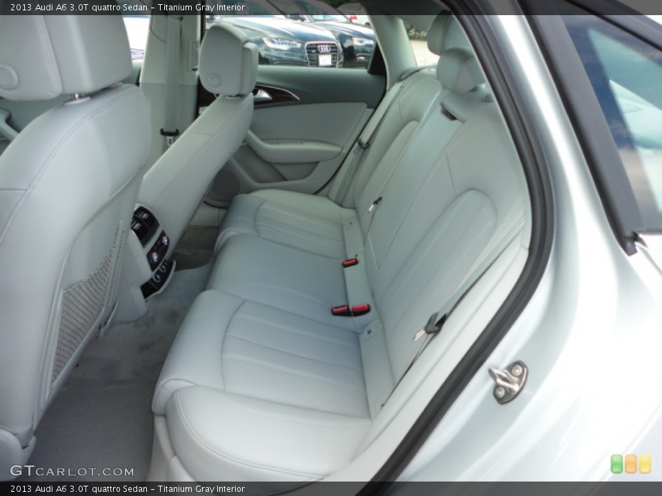 Titanium Gray Interior Rear Seat for the 2013 Audi A6 3.0T quattro Sedan #68491270