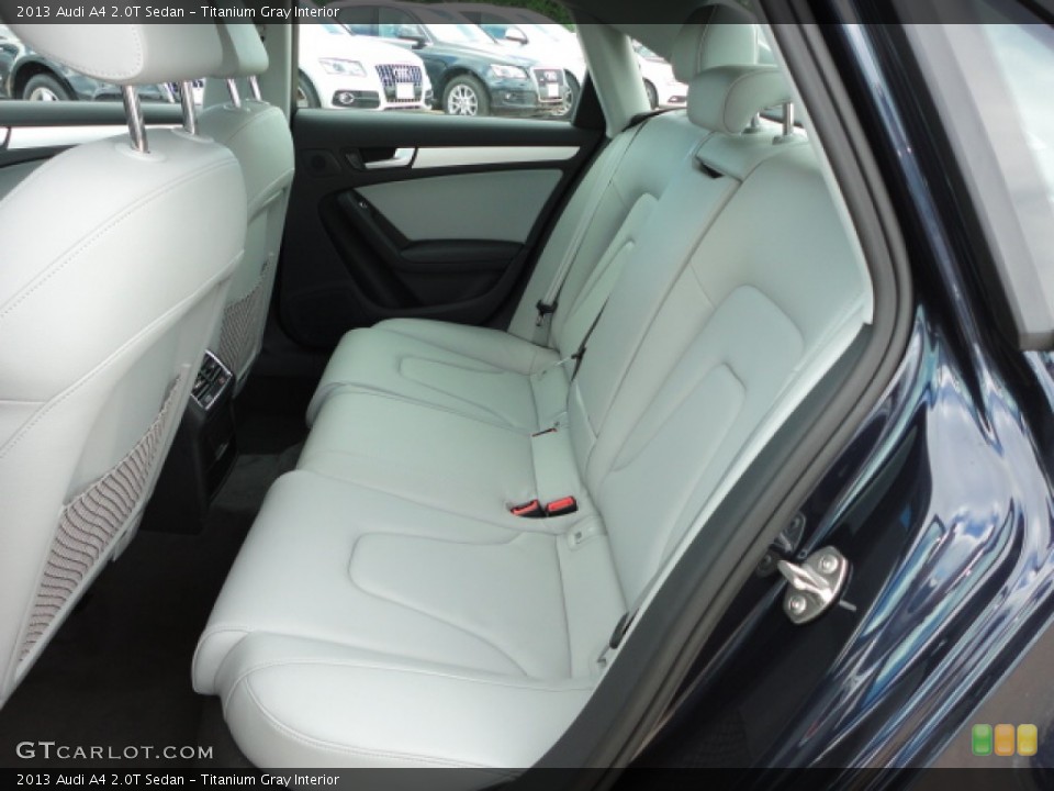 Titanium Gray Interior Rear Seat for the 2013 Audi A4 2.0T Sedan #68492242