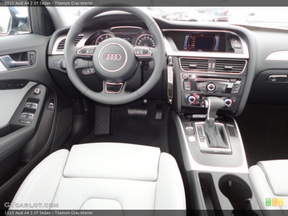 Titanium Gray Interior Dashboard for the 2013 Audi A4 2.0T Sedan #68492257