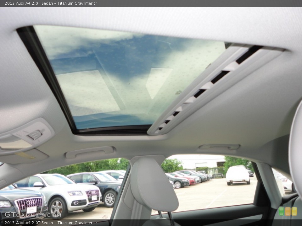 Titanium Gray Interior Sunroof for the 2013 Audi A4 2.0T Sedan #68492266