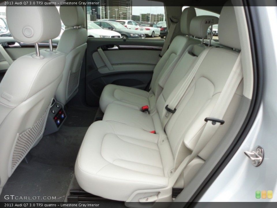 Limestone Gray Interior Photo for the 2013 Audi Q7 3.0 TFSI quattro #68492716