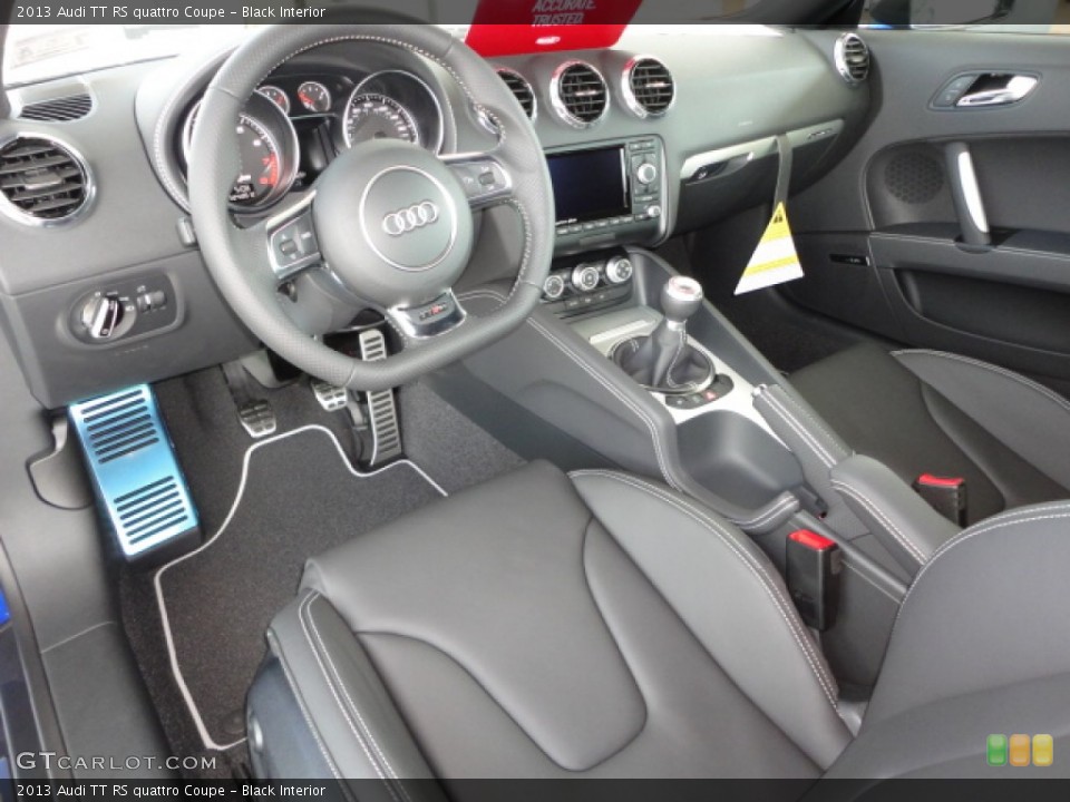 Black Interior Prime Interior for the 2013 Audi TT RS quattro Coupe #68492890
