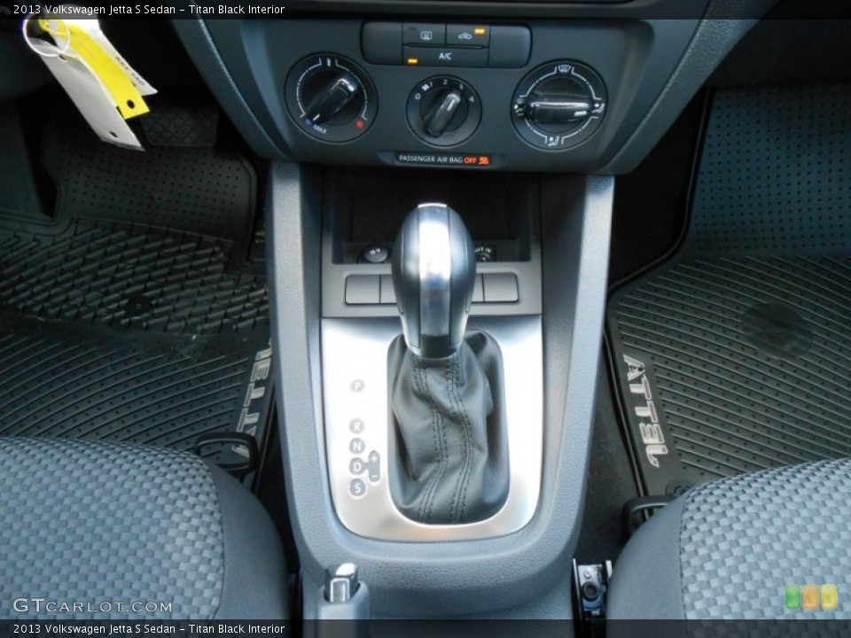 Titan Black Interior Transmission for the 2013 Volkswagen Jetta S Sedan #68494894