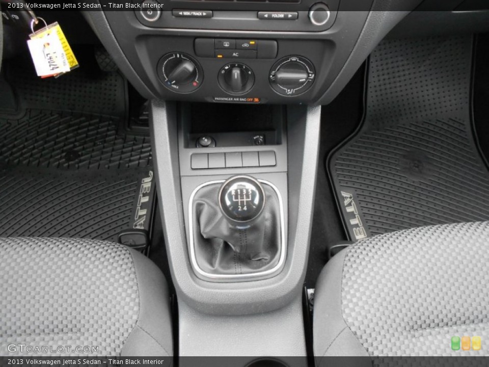 Titan Black Interior Transmission for the 2013 Volkswagen Jetta S Sedan #68495170