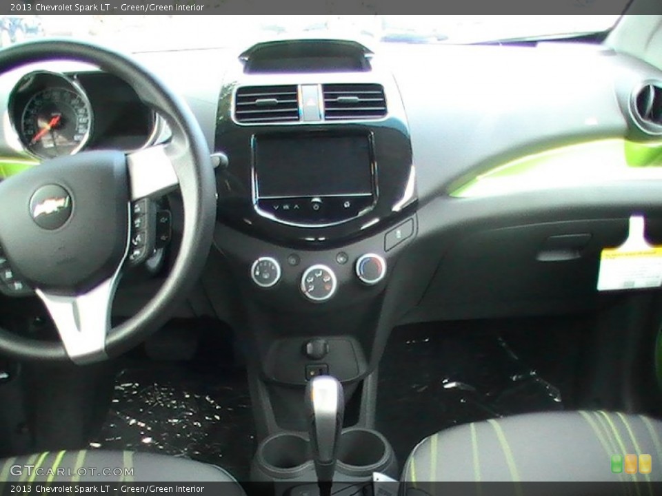 Green/Green Interior Dashboard for the 2013 Chevrolet Spark LT #68498971