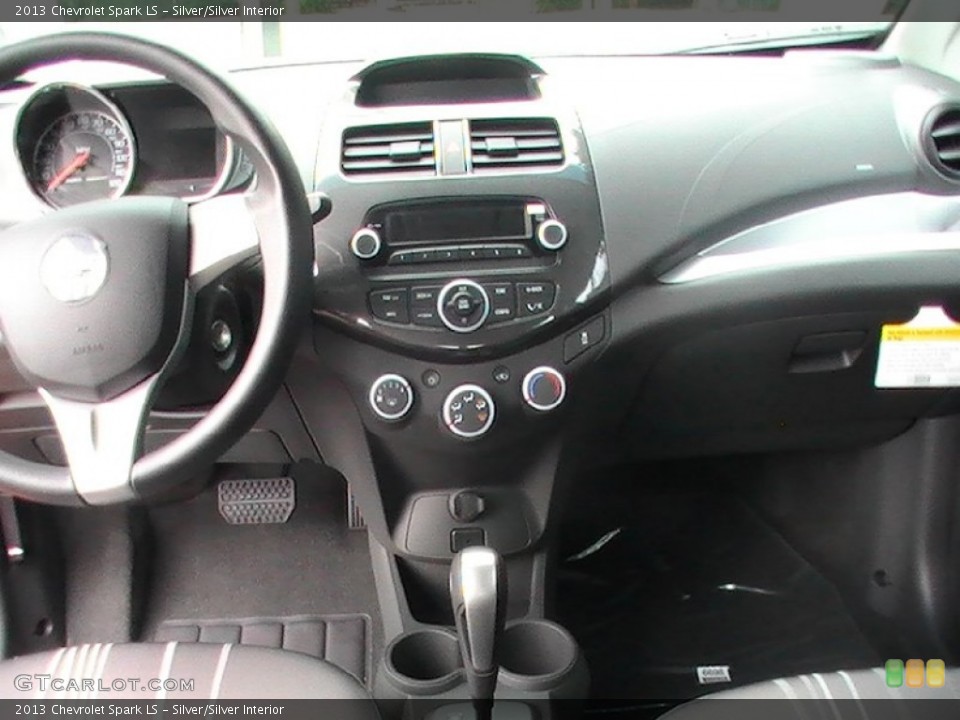 Silver/Silver Interior Dashboard for the 2013 Chevrolet Spark LS #68499259