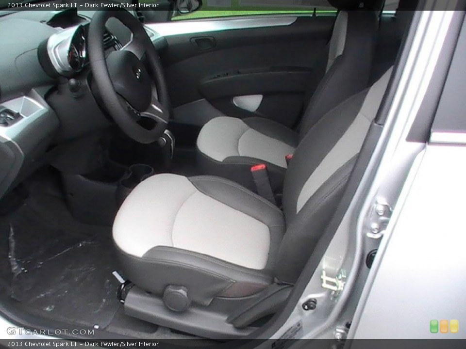 Dark Pewter/Silver Interior Photo for the 2013 Chevrolet Spark LT #68499279