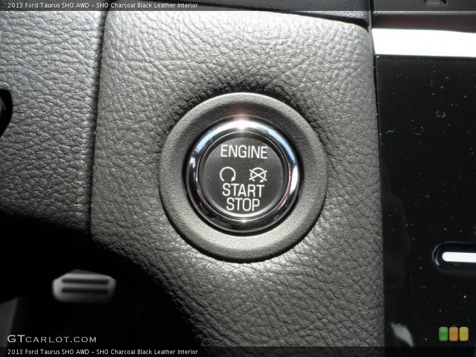 SHO Charcoal Black Leather Interior Controls for the 2013 Ford Taurus SHO AWD #68500747