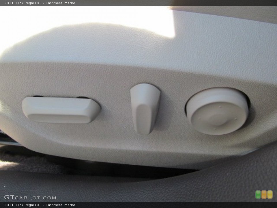 Cashmere Interior Controls for the 2011 Buick Regal CXL #68501989