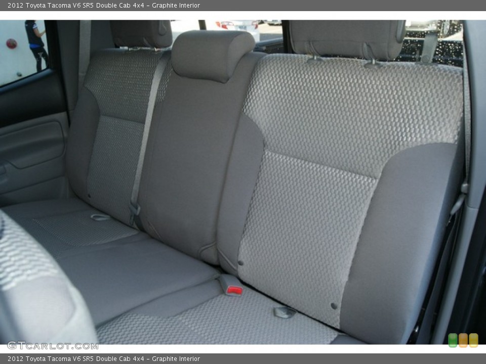 Graphite Interior Photo for the 2012 Toyota Tacoma V6 SR5 Double Cab 4x4 #68503450