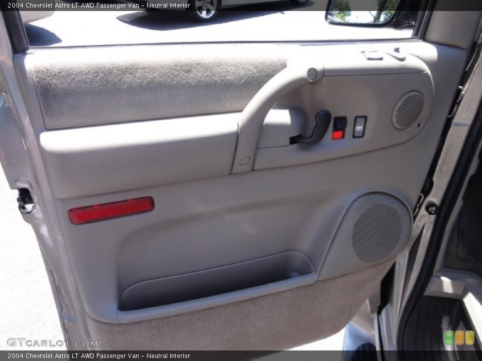 Neutral Interior Door Panel for the 2004 Chevrolet Astro LT AWD Passenger Van #68506195