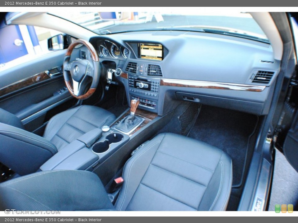 Black Interior Photo for the 2012 Mercedes-Benz E 350 Cabriolet #68508820