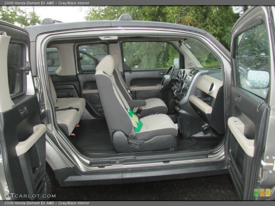 Gray/Black Interior Photo for the 2008 Honda Element EX AWD #68508831