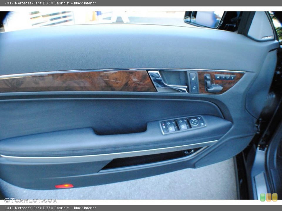 Black Interior Door Panel for the 2012 Mercedes-Benz E 350 Cabriolet #68508838