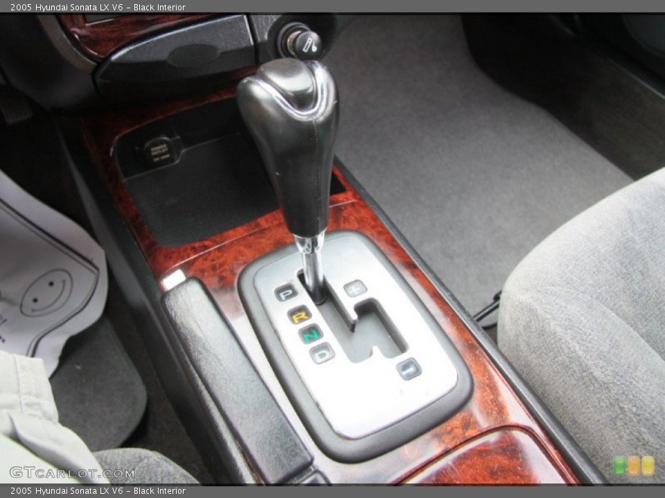 Black Interior Transmission for the 2005 Hyundai Sonata LX V6 #68509372
