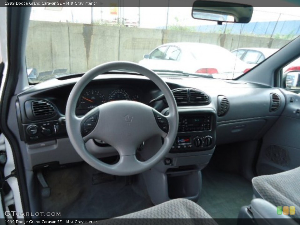 Mist Gray Interior Dashboard for the 1999 Dodge Grand Caravan SE #68509888