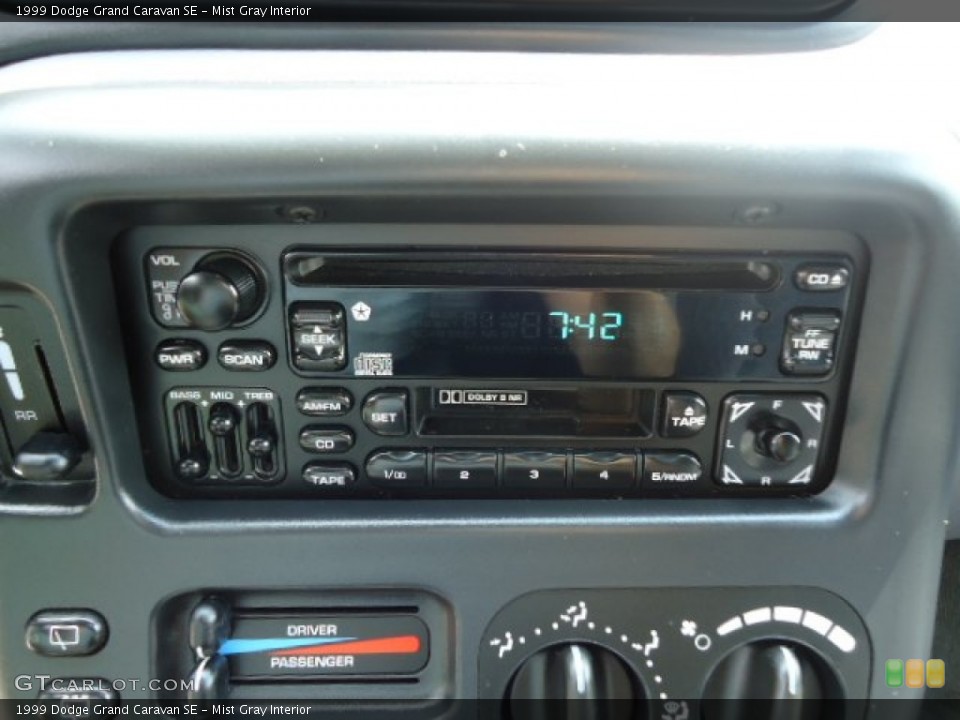 Mist Gray Interior Audio System for the 1999 Dodge Grand Caravan SE #68509918
