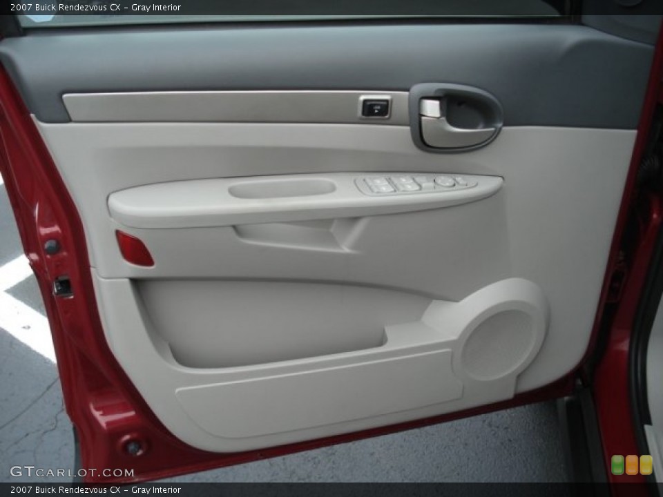 Gray Interior Door Panel for the 2007 Buick Rendezvous CX #68509945