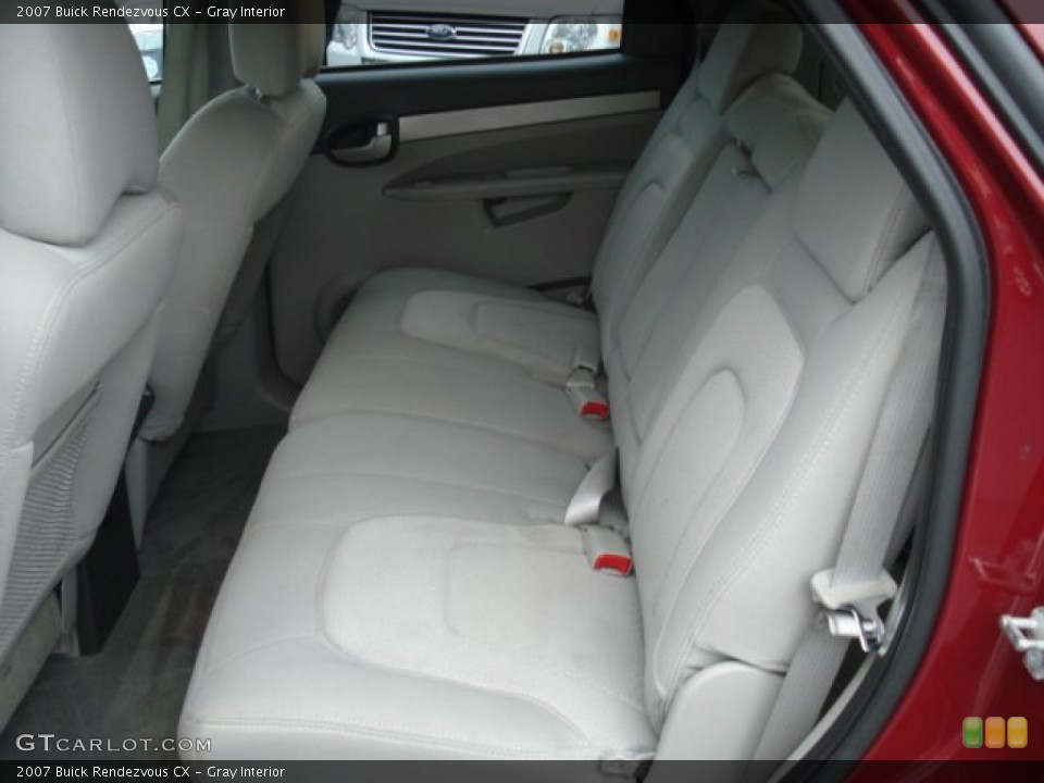 Gray Interior Rear Seat for the 2007 Buick Rendezvous CX #68509954