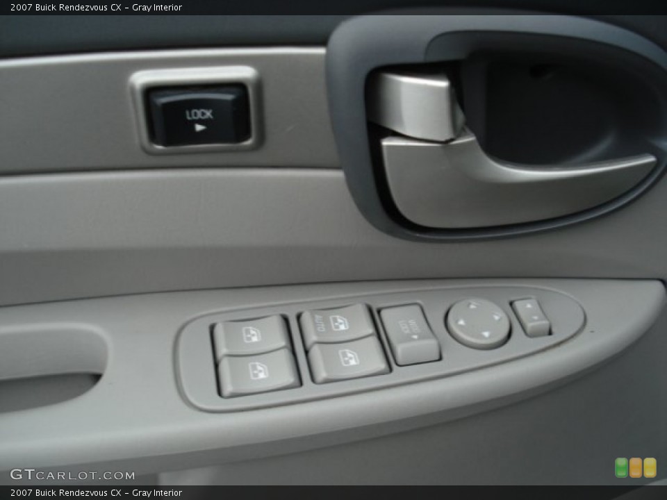 Gray Interior Controls for the 2007 Buick Rendezvous CX #68509972