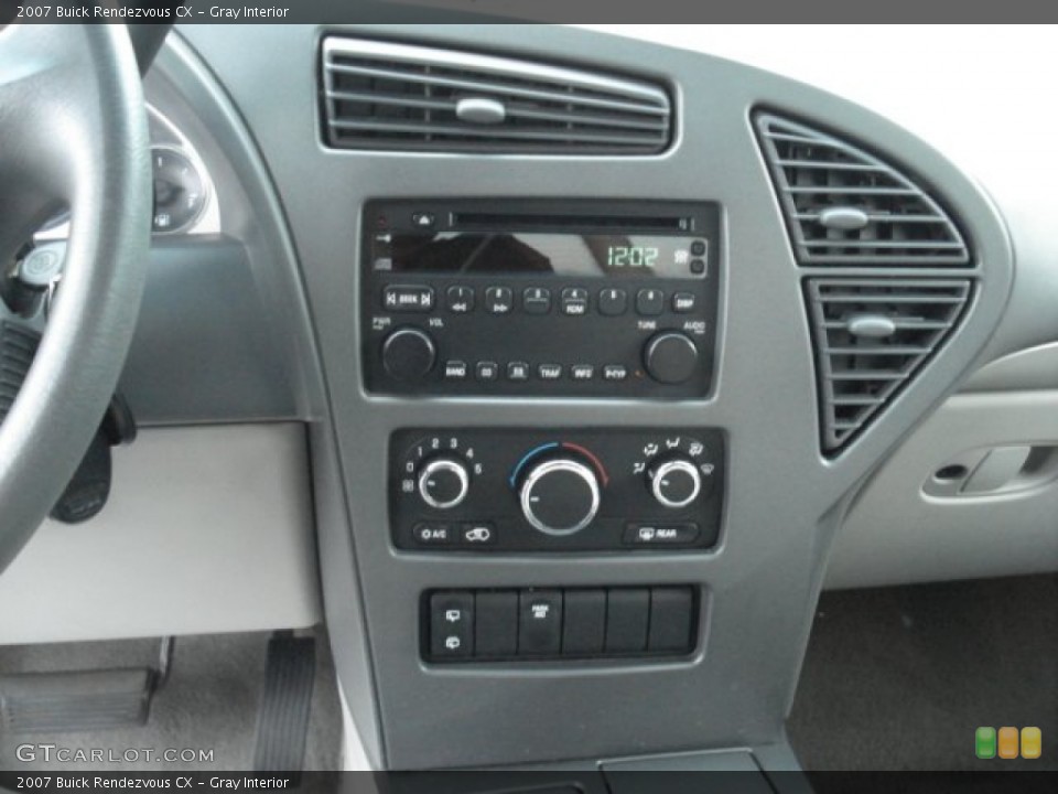 Gray Interior Controls for the 2007 Buick Rendezvous CX #68509981