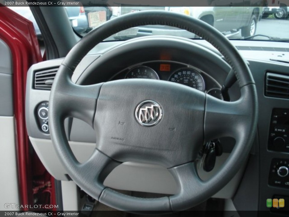 Gray Interior Steering Wheel for the 2007 Buick Rendezvous CX #68509987