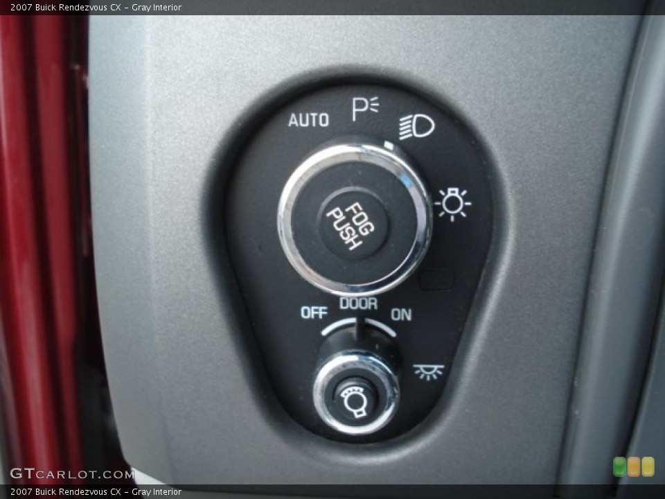 Gray Interior Controls for the 2007 Buick Rendezvous CX #68509996