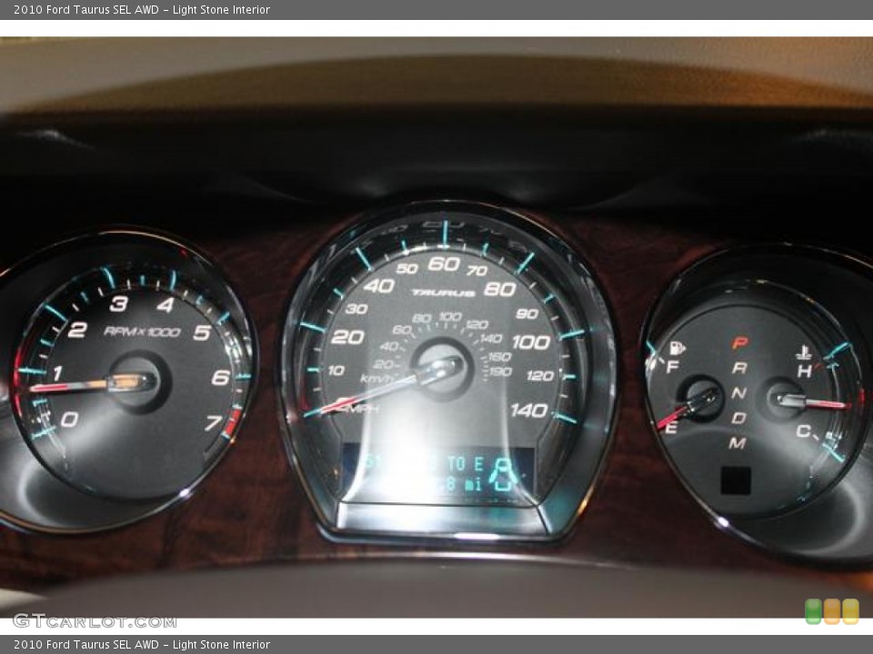 Light Stone Interior Gauges for the 2010 Ford Taurus SEL AWD #68511949
