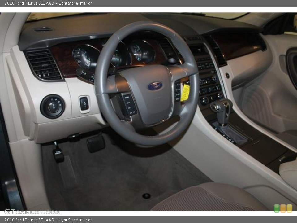 Light Stone Interior Dashboard for the 2010 Ford Taurus SEL AWD #68511970
