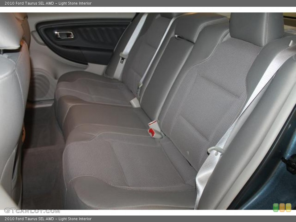 Light Stone Interior Rear Seat for the 2010 Ford Taurus SEL AWD #68512022