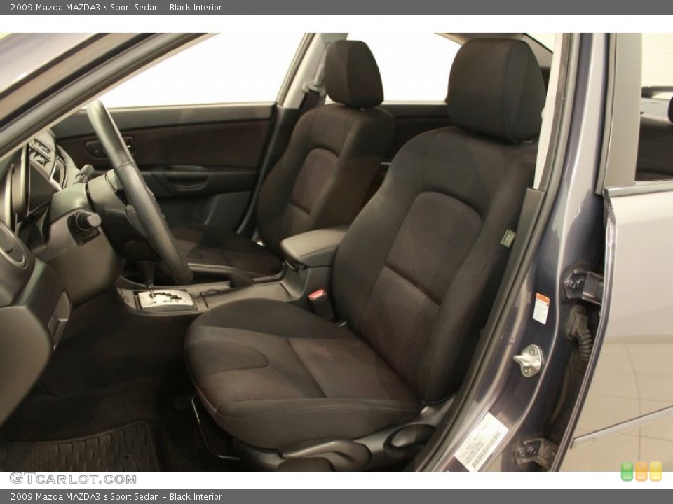 Black Interior Photo for the 2009 Mazda MAZDA3 s Sport Sedan #68516176