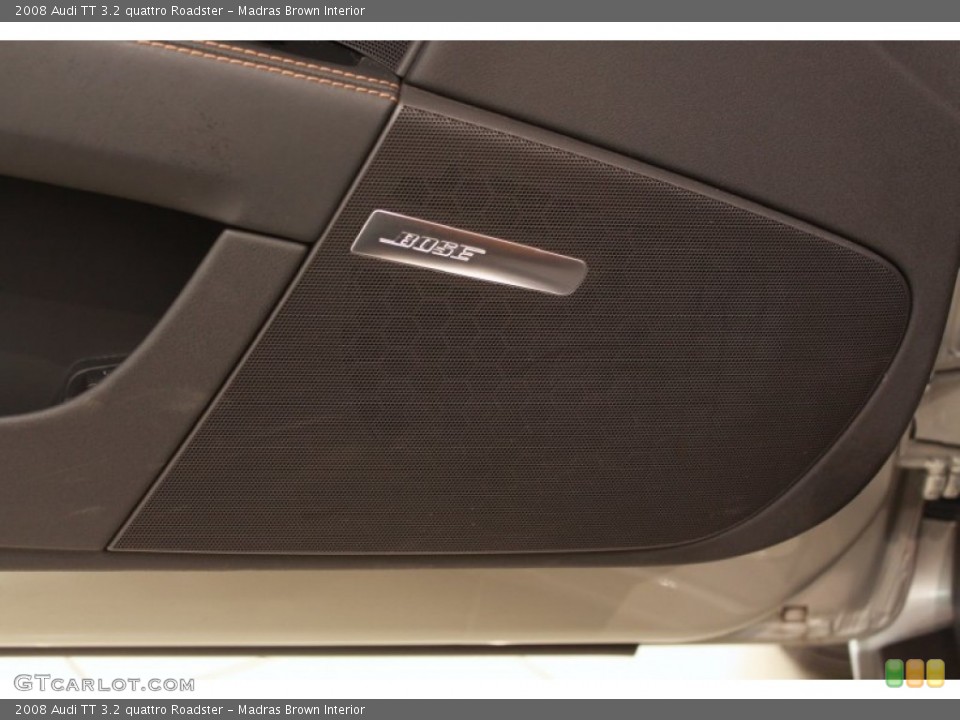Madras Brown Interior Audio System for the 2008 Audi TT 3.2 quattro Roadster #68516986