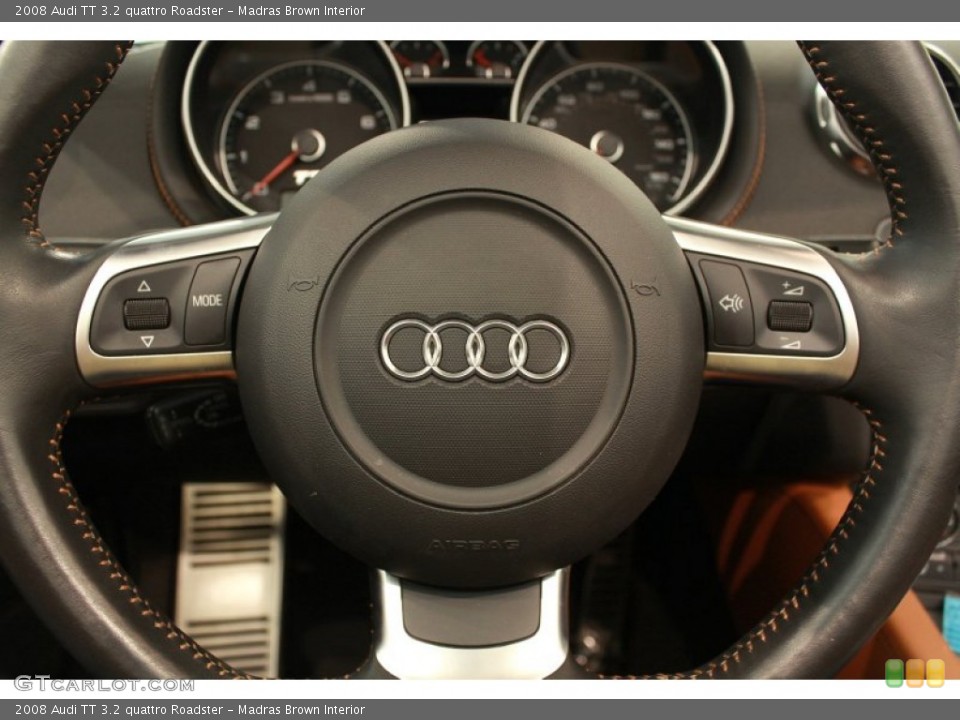 Madras Brown Interior Controls for the 2008 Audi TT 3.2 quattro Roadster #68517001