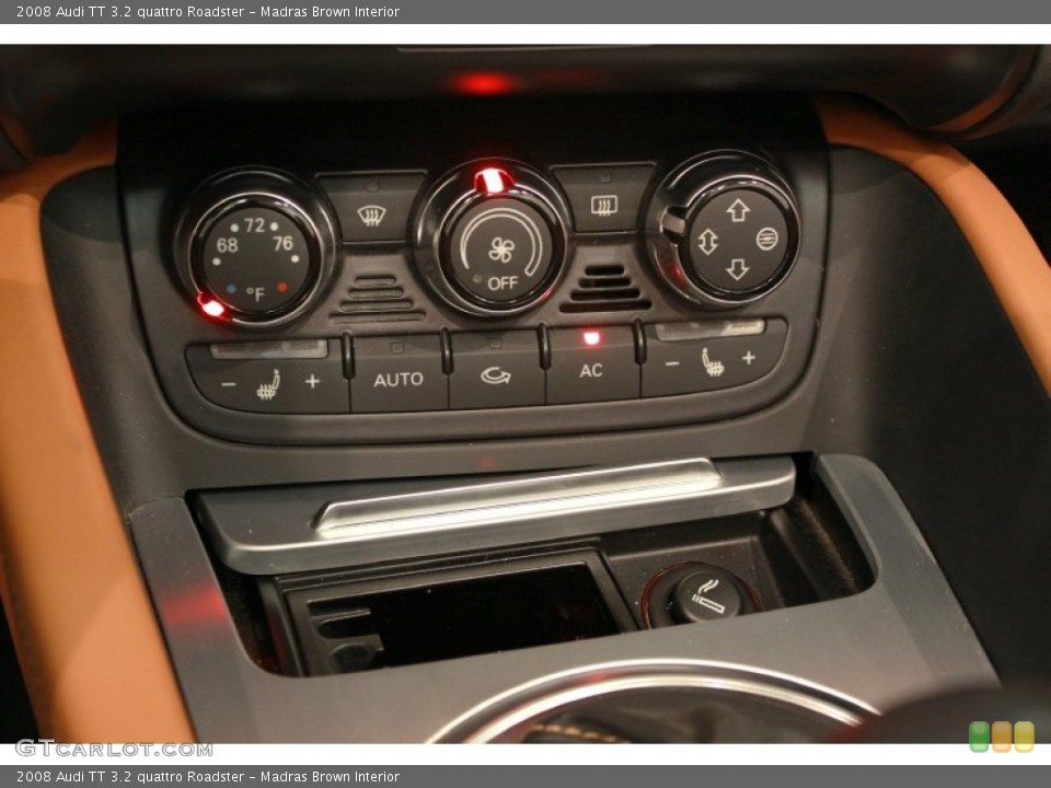 Madras Brown Interior Controls for the 2008 Audi TT 3.2 quattro Roadster #68517013