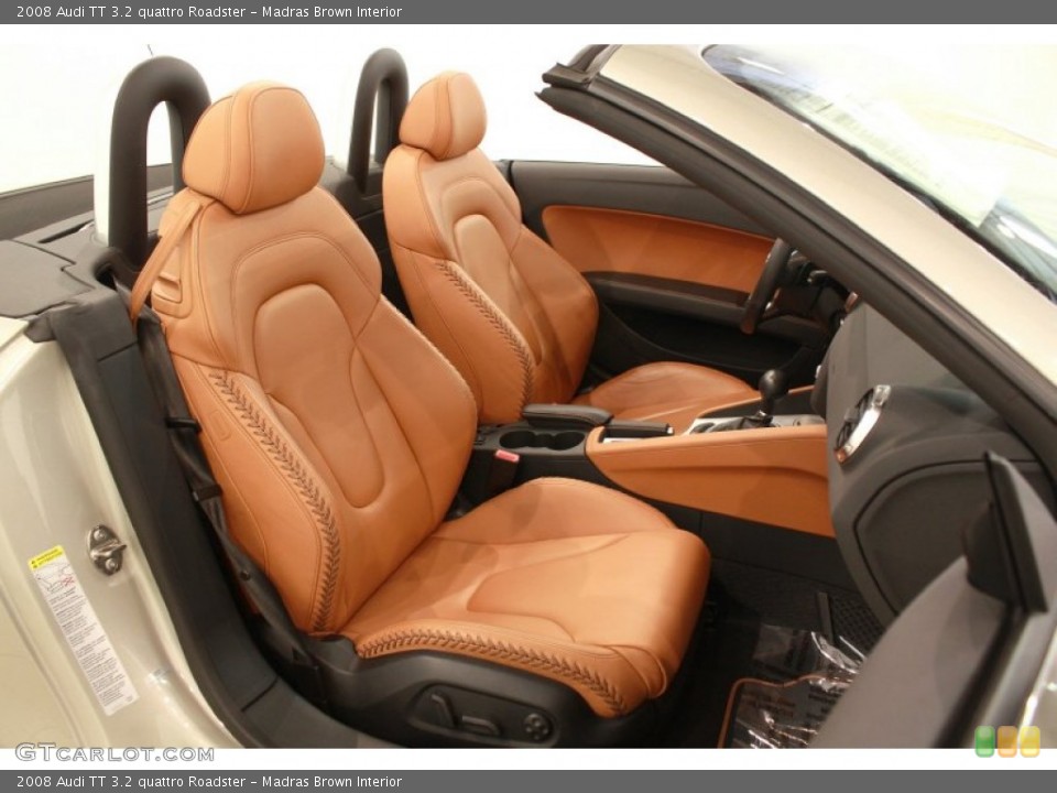 Madras Brown Interior Photo for the 2008 Audi TT 3.2 quattro Roadster #68517028