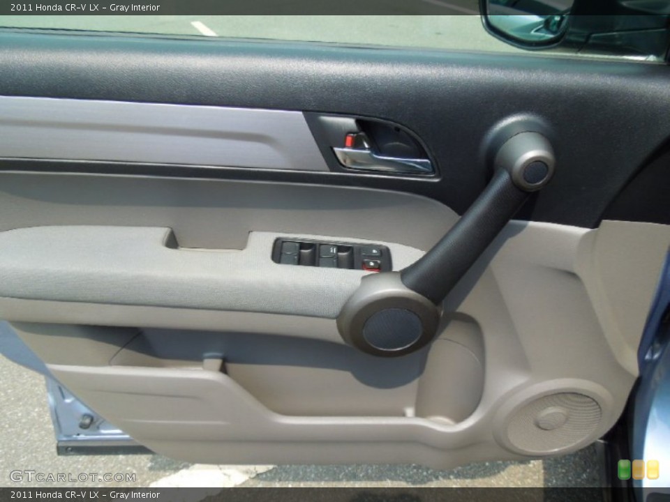 Gray Interior Door Panel for the 2011 Honda CR-V LX #68524924