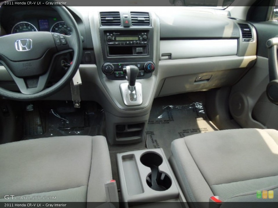 Gray Interior Dashboard for the 2011 Honda CR-V LX #68524987