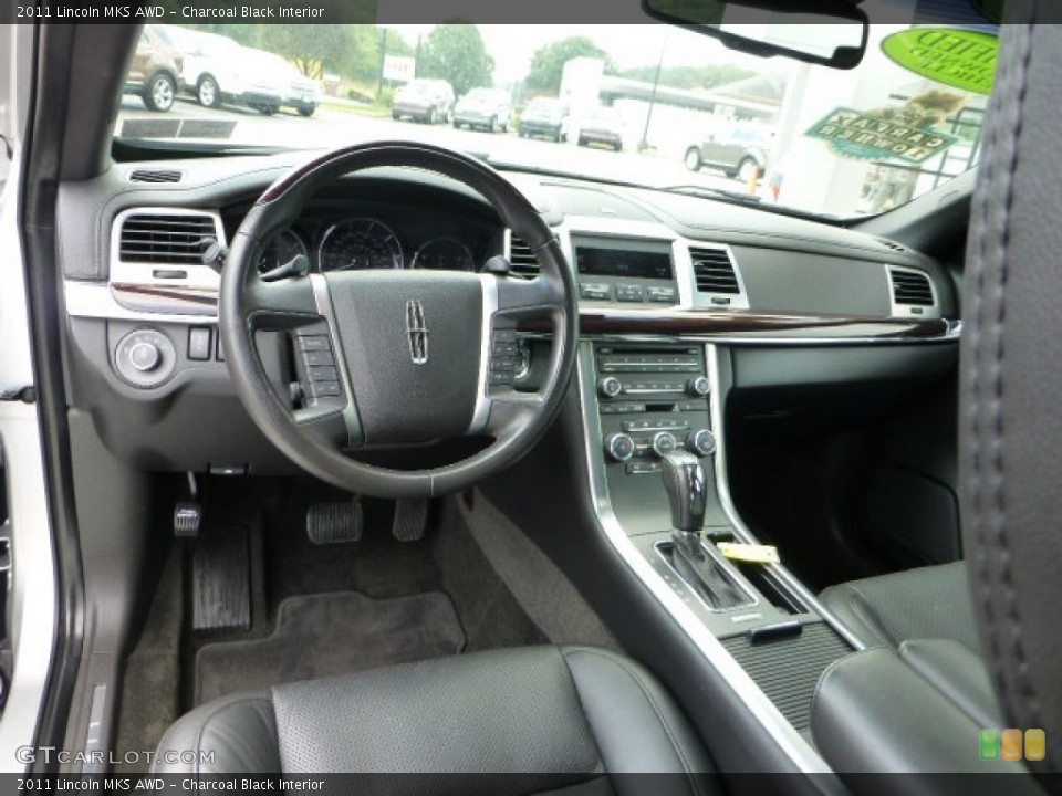 Charcoal Black Interior Dashboard for the 2011 Lincoln MKS AWD #68526799