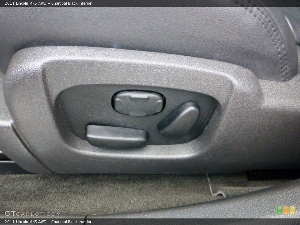 Charcoal Black Interior Controls for the 2011 Lincoln MKS AWD #68526826
