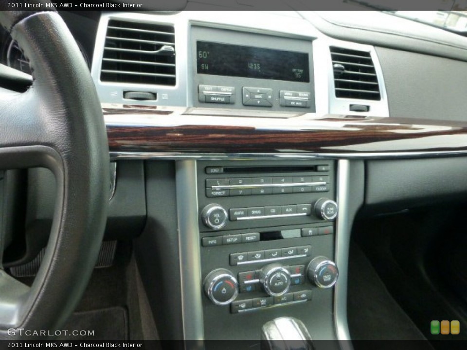 Charcoal Black Interior Controls for the 2011 Lincoln MKS AWD #68526856
