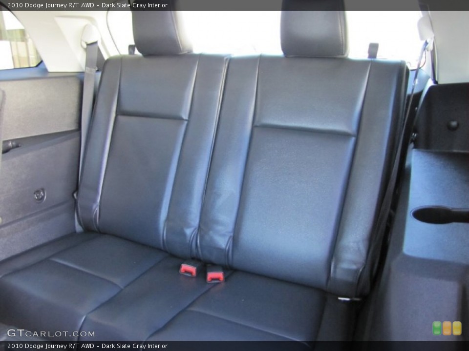 Dark Slate Gray Interior Rear Seat for the 2010 Dodge Journey R/T AWD #68526877