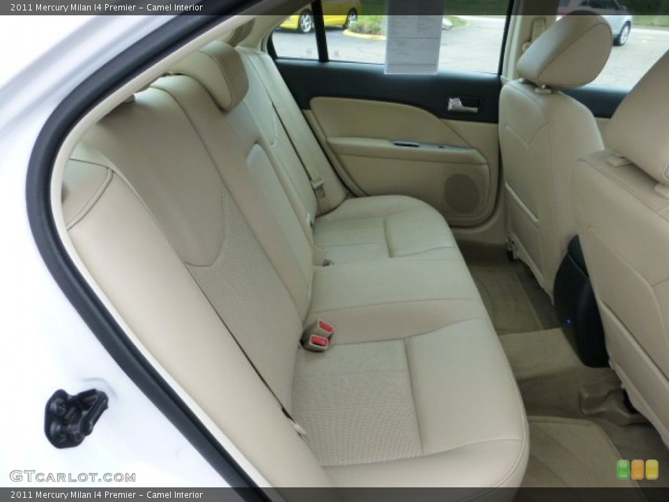Camel Interior Rear Seat for the 2011 Mercury Milan I4 Premier #68526979