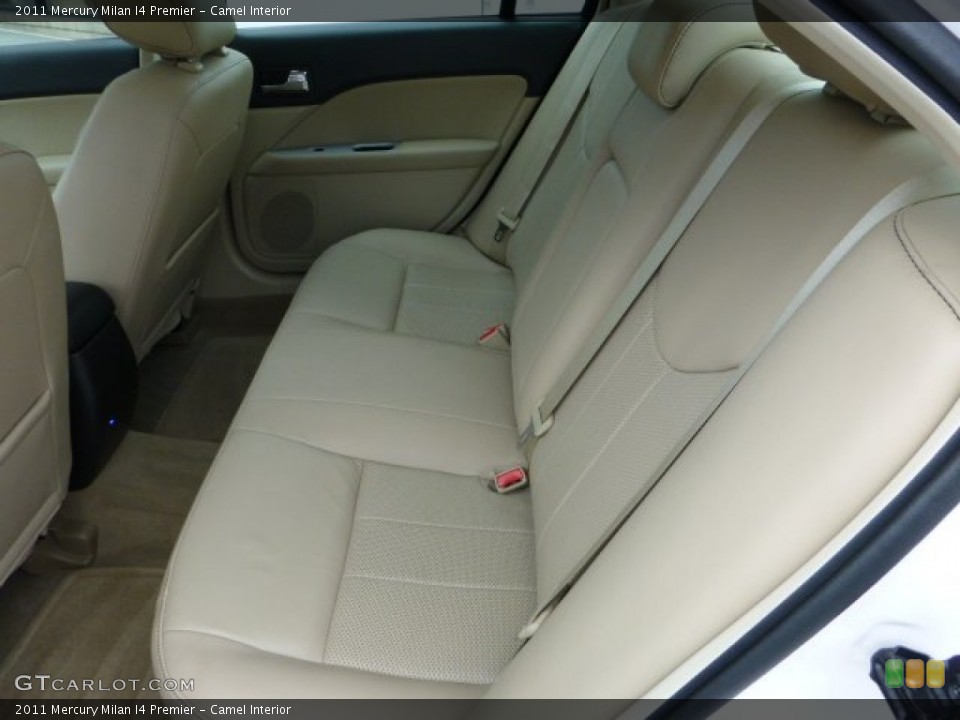 Camel Interior Rear Seat for the 2011 Mercury Milan I4 Premier #68527006