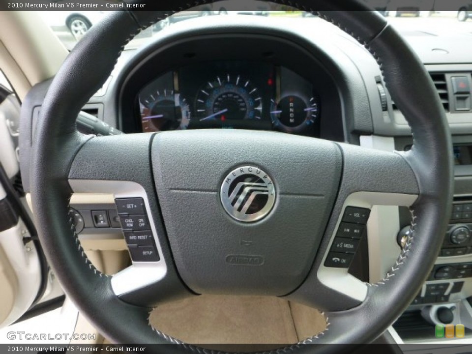 Camel Interior Steering Wheel for the 2010 Mercury Milan V6 Premier #68527240