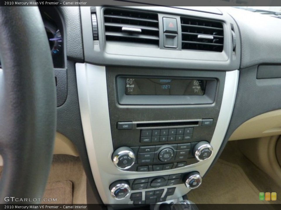Camel Interior Controls for the 2010 Mercury Milan V6 Premier #68527249