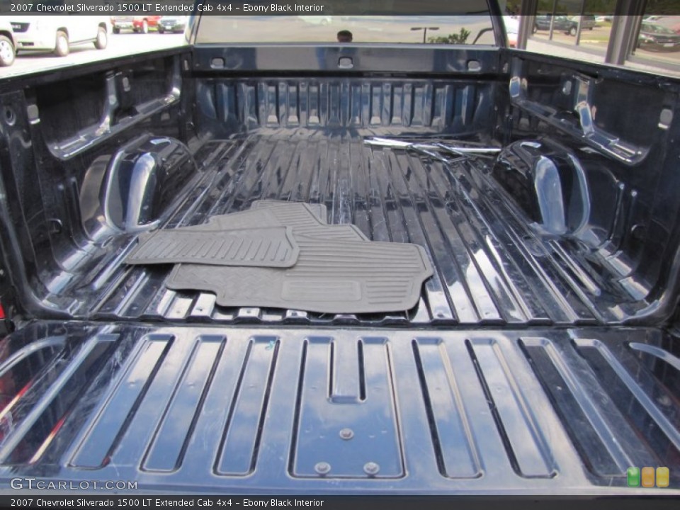 Ebony Black Interior Trunk for the 2007 Chevrolet Silverado 1500 LT Extended Cab 4x4 #68528473