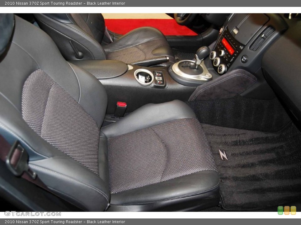 Black Leather Interior Photo for the 2010 Nissan 370Z Sport Touring Roadster #68528968
