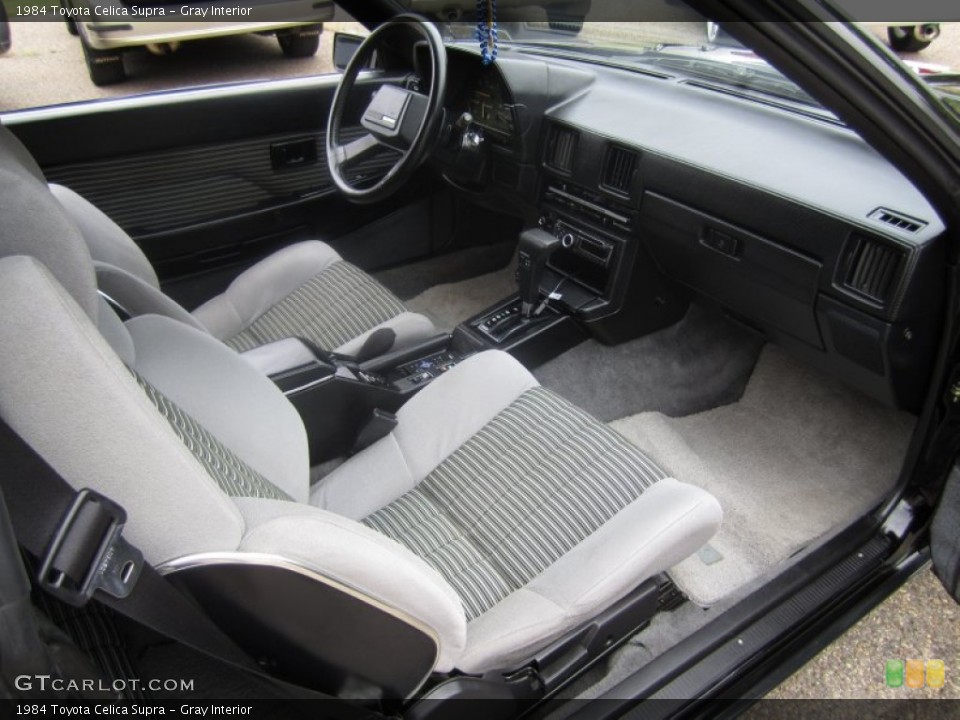 Gray Interior Photo for the 1984 Toyota Celica Supra #68529040